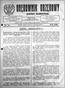 Orędownik Urzędowy powiatu Szubińskiego 1927.09.17 R.8 nr 74
