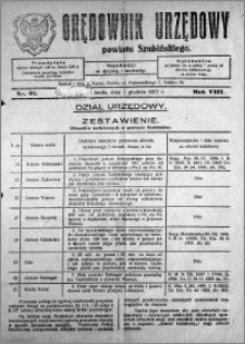 Orędownik Urzędowy powiatu Szubińskiego 1927.12.07 R.8 nr 97