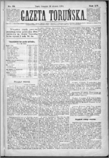 Gazeta Toruńska 1881, R. 15 nr 15