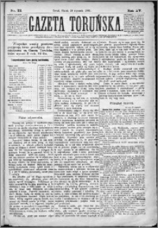 Gazeta Toruńska 1881, R. 15 nr 22