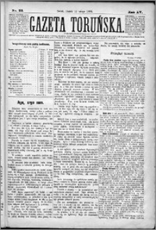 Gazeta Toruńska 1881, R. 15 nr 33