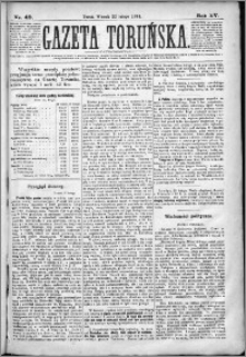 Gazeta Toruńska 1881, R. 15 nr 42