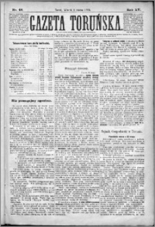 Gazeta Toruńska 1881, R. 15 nr 48