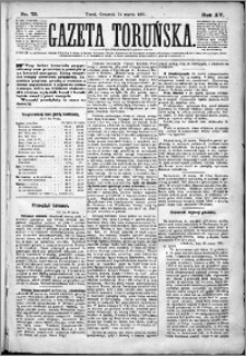 Gazeta Toruńska 1881, R. 15 nr 73