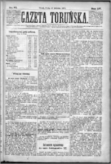Gazeta Toruńska 1881, R. 15 nr 84