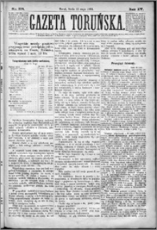 Gazeta Toruńska 1881, R. 15 nr 118