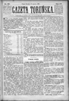 Gazeta Toruńska 1881, R. 15 nr 137