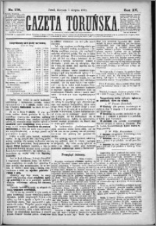 Gazeta Toruńska 1881, R. 15 nr 178