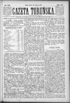 Gazeta Toruńska 1881, R. 15 nr 194