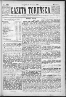 Gazeta Toruńska 1881, R. 15 nr 209
