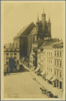 Toruń - Rynek Staromiejski z kościołem N. M. Panny