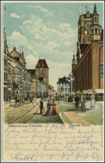 Toruń - Rynek Staromiejski - Gruss aus Thorn. Altstädt. Markt