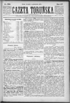 Gazeta Toruńska 1881, R. 15 nr 229