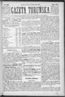 Gazeta Toruńska 1881, R. 15 nr 241