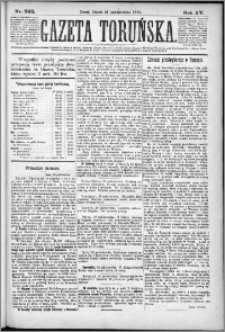 Gazeta Toruńska 1881, R. 15 nr 242