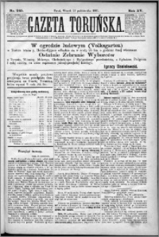 Gazeta Toruńska 1881, R. 15 nr 245