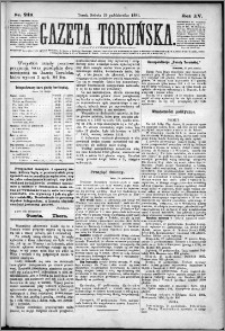 Gazeta Toruńska 1881, R. 15 nr 249