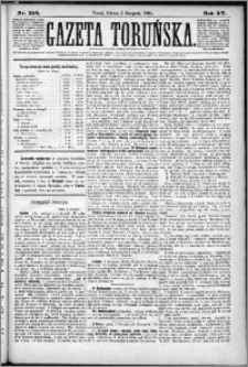 Gazeta Toruńska 1881, R. 15 nr 254