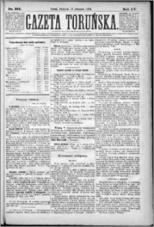 Gazeta Toruńska 1881, R. 15 nr 261