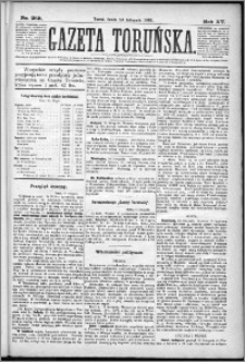Gazeta Toruńska 1881, R. 15 nr 269