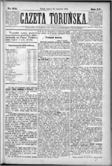 Gazeta Toruńska 1881, R. 15 nr 272