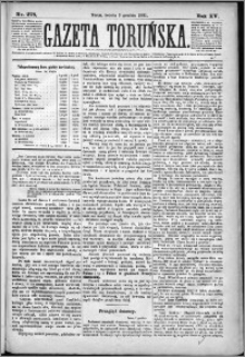 Gazeta Toruńska 1881, R. 15 nr 278