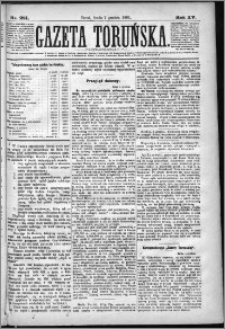 Gazeta Toruńska 1881, R. 15 nr 281