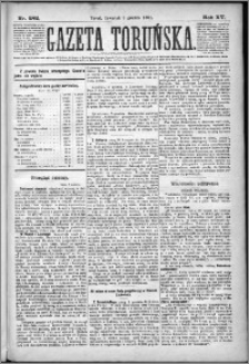 Gazeta Toruńska 1881, R. 15 nr 282