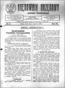 Orędownik Urzędowy powiatu Szubińskiego 1928.01.04 R.9 nr 1
