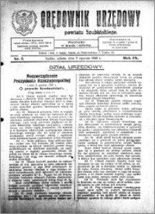 Orędownik Urzędowy powiatu Szubińskiego 1928.01.07 R.9 nr 2
