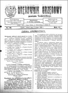 Orędownik Urzędowy powiatu Szubińskiego 1928.02.05 R.9 nr 10