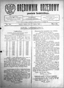 Orędownik Urzędowy powiatu Szubińskiego 1928.03.31 R.9 nr 26