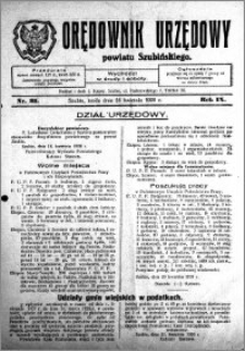 Orędownik Urzędowy powiatu Szubińskiego 1928.04.25 R.9 nr 33
