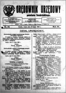 Orędownik Urzędowy powiatu Szubińskiego 1928.07.18 R.9 nr 56