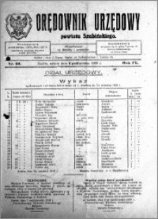 Orędownik Urzędowy powiatu Szubińskiego 1928.10.06 R.9 nr 79