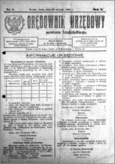 Orędownik Urzędowy powiatu Szubińskiego 1929.01.23 R.10 nr 7