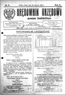 Orędownik Urzędowy powiatu Szubińskiego 1929.01.30 R.10 nr 9