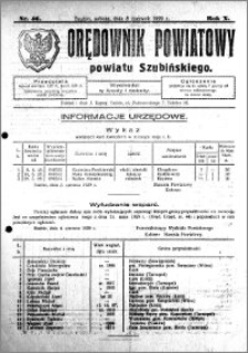Orędownik Powiatowy powiatu Szubińskiego 1929.06.08 R.10 nr 46