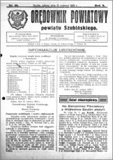 Orędownik Powiatowy powiatu Szubińskiego 1929.06.15 R.10 nr 48