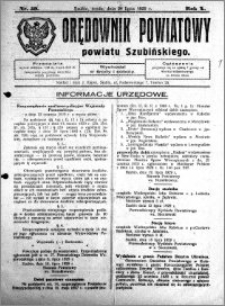 Orędownik Powiatowy powiatu Szubińskiego 1929.07.24 R.10 nr 59