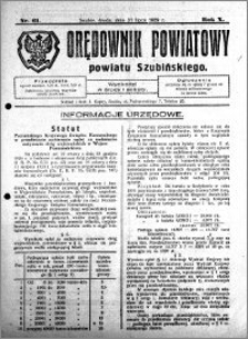 Orędownik Powiatowy powiatu Szubińskiego 1929.07.31 R.10 nr 61