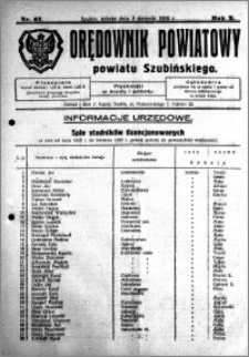 Orędownik Powiatowy powiatu Szubińskiego 1929.08.03 R.10 nr 62