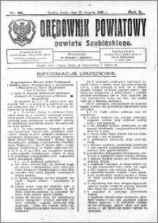 Orędownik Powiatowy powiatu Szubińskiego 1929.08.28 R.10 nr 69