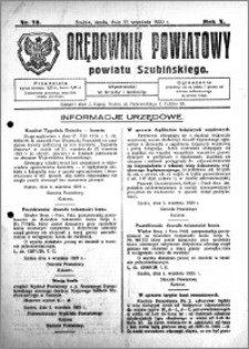 Orędownik Powiatowy powiatu Szubińskiego 1929.09.11 R.10 nr 73