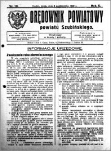 Orędownik Powiatowy powiatu Szubińskiego 1929.10.02 R.10 nr 79