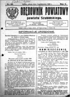 Orędownik Powiatowy powiatu Szubińskiego 1929.10.05 R.10 nr 80
