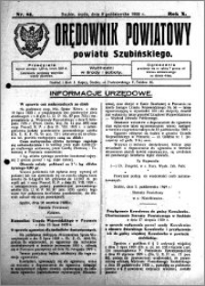 Orędownik Powiatowy powiatu Szubińskiego 1929.10.09 R.10 nr 81