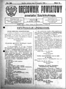 Orędownik Powiatowy powiatu Szubińskiego 1929.11.09 R.10 nr 90