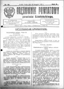 Orędownik Powiatowy powiatu Szubińskiego 1929.11.13 R.10 nr 91