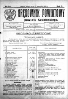 Orędownik Powiatowy powiatu Szubińskiego 1929.11.23 R.10 nr 94